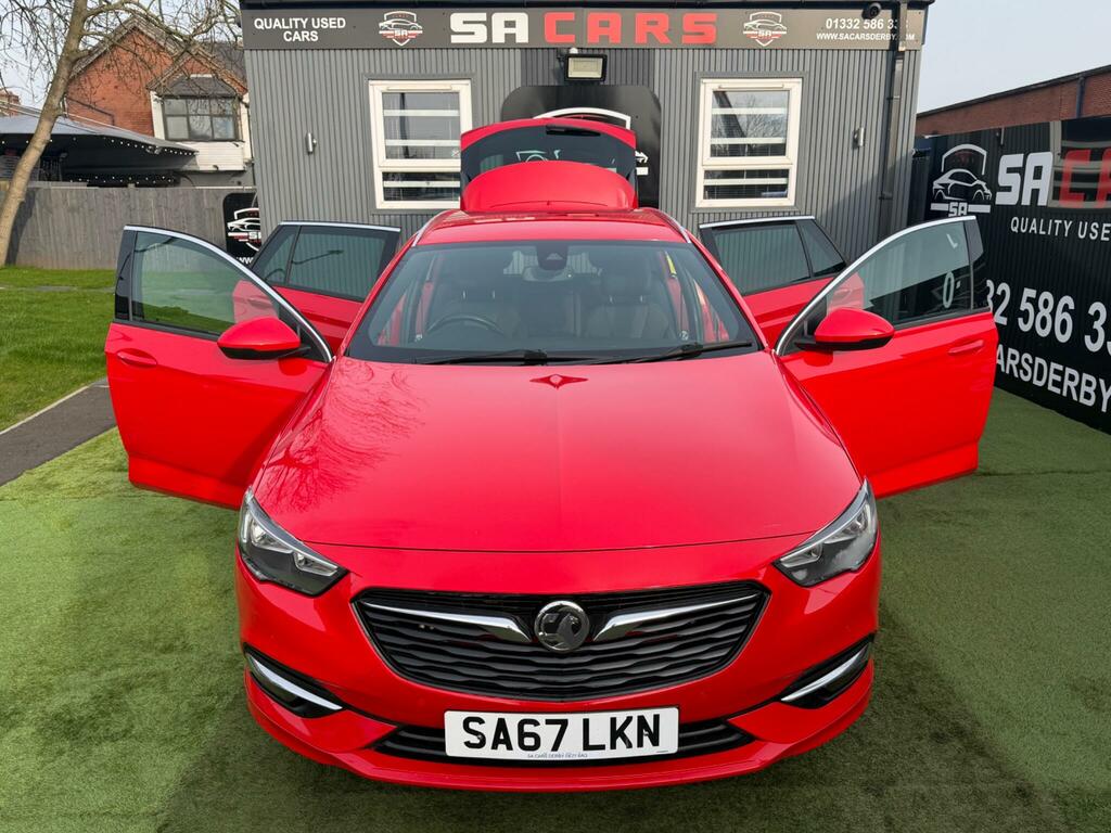 Vauxhall Insignia 2.0 Turbo D Blueinjection Sri VX Line Nav Sports T SA67LKN Red #5