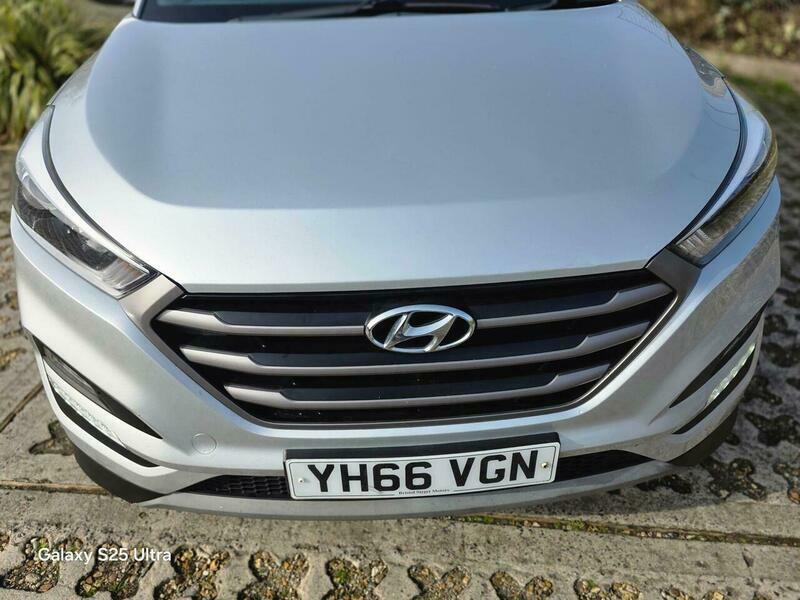 Hyundai Tucson 1.6 Gdi Blue Drive YH66VGN Silver #2