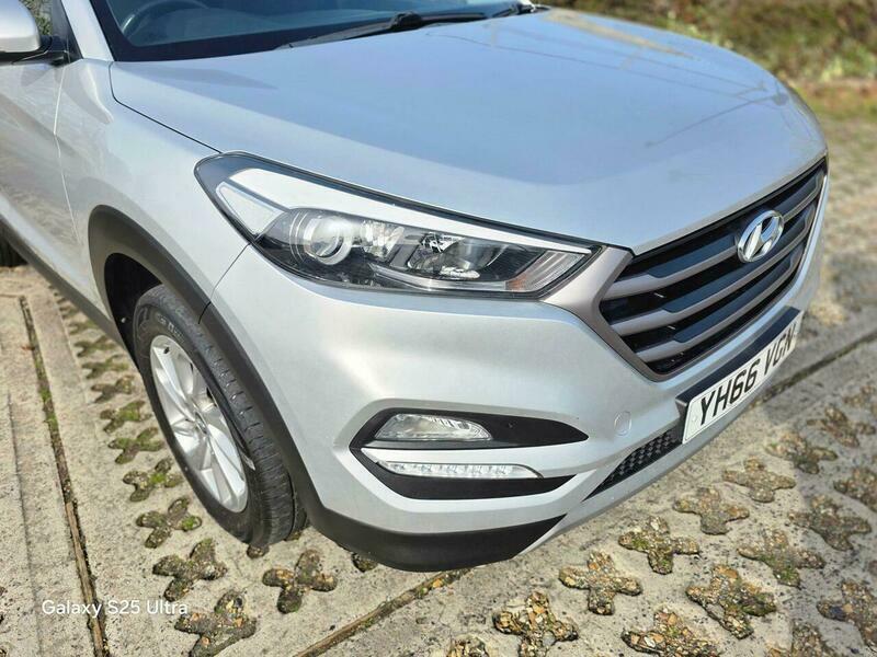 Hyundai Tucson 1.6 Gdi Blue Drive YH66VGN Silver #4