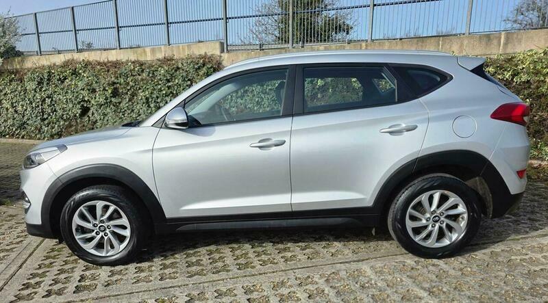 Hyundai Tucson 1.6 Gdi Blue Drive YH66VGN Silver #6