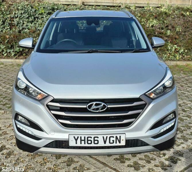 Hyundai Tucson 1.6 Gdi Blue Drive YH66VGN Silver #5