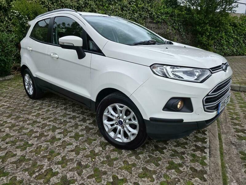 Ford Ecosport 1.0T Ecoboost Zetec 2Wd White