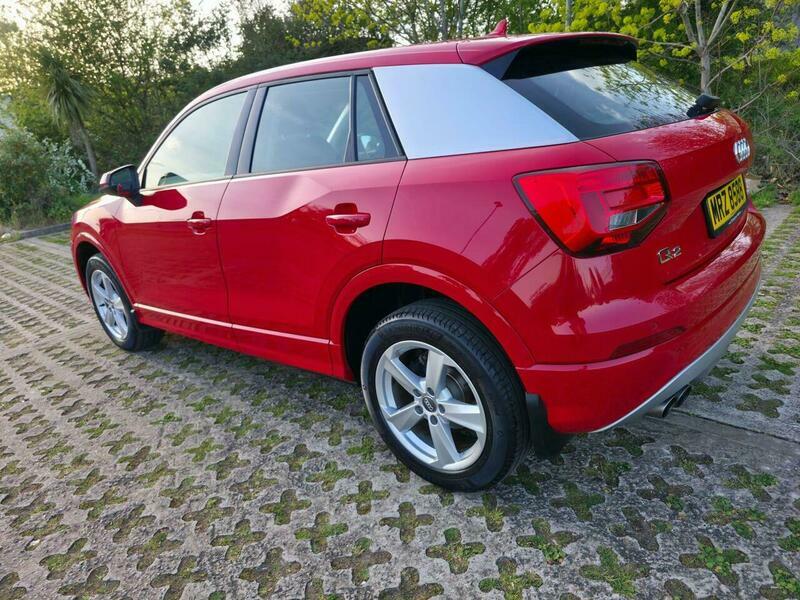 Audi Q2 1.4 Tfsi Cod Sport MRZ8588 Red #4