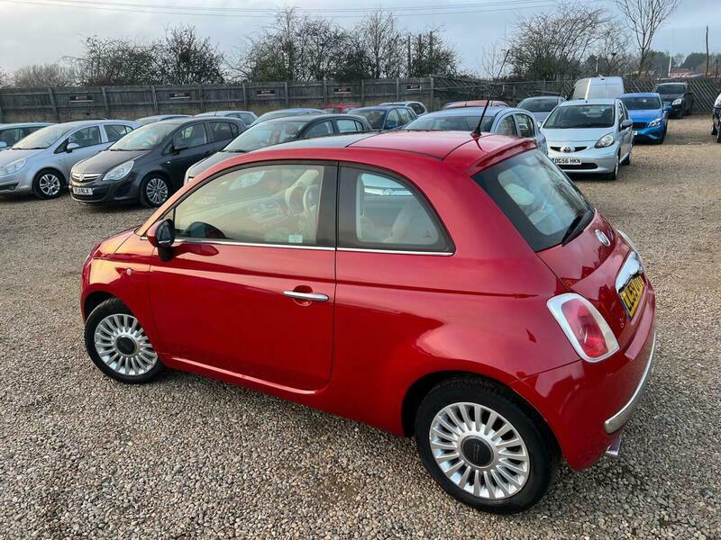 Fiat 500 1.2 Lounge Euro 5 LL59OTK Red #5