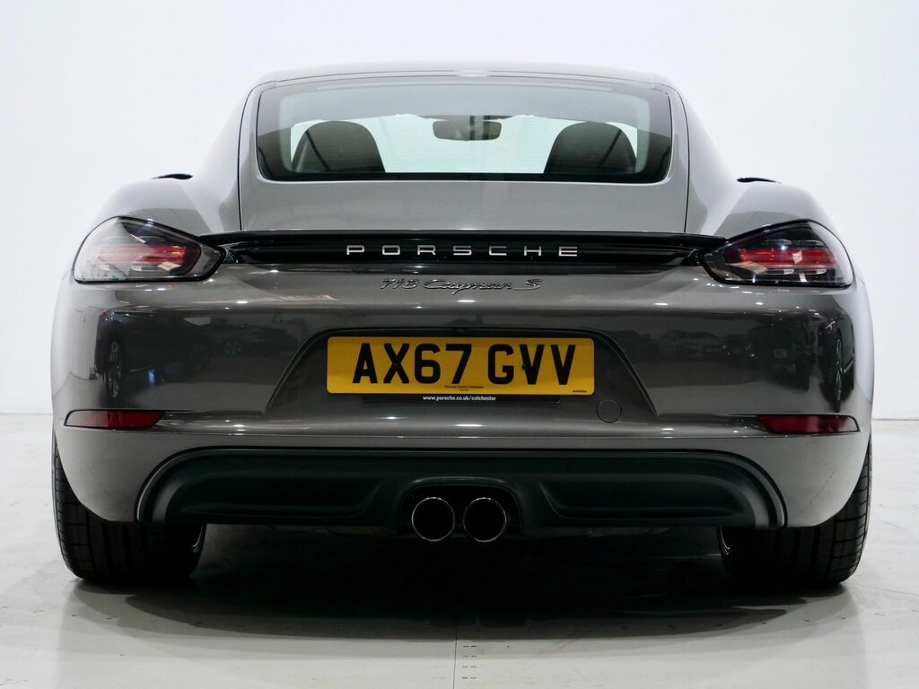 Porsche 718 Cayman 2017 2.5T S Coupe Pdk Euro 6 Ss 350 Grey #5