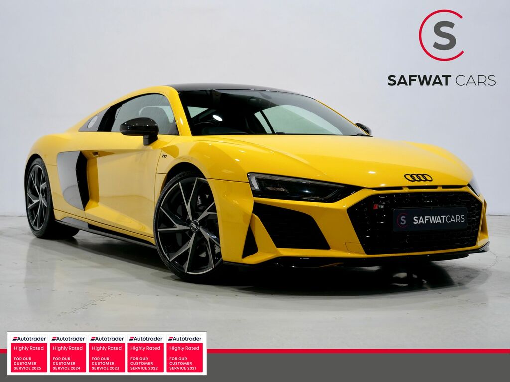 Audi R8 2021 5.2 Fsi V10 Coupe S Tronic Quattro Yellow