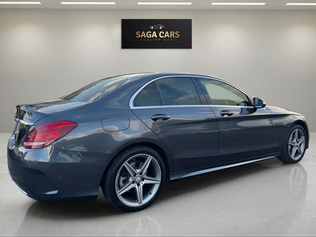 Mercedes-Benz C Class 2.1 C250 Bluetec Amg Line G-tronic Euro 6 Ss 4 KW64CXR Grey #4