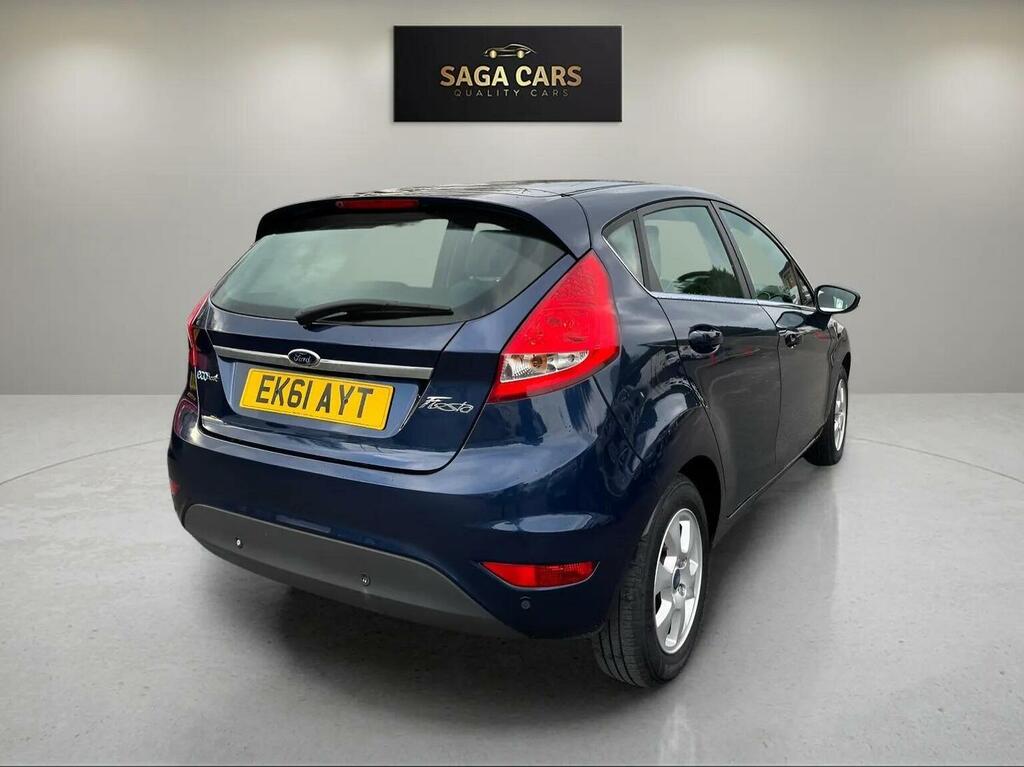 Ford Fiesta 1.6 Tdci Econetic Dpf Zetec 201161 Blue #4