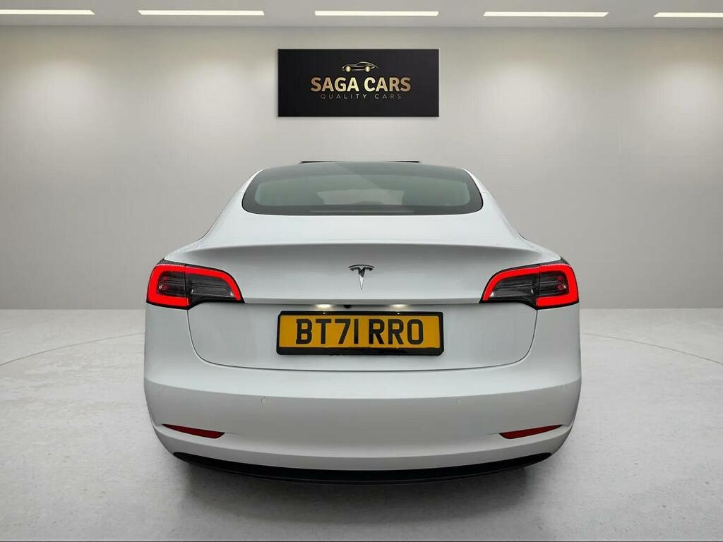 Tesla Model 3 Standard Range Plus Rwd 202171 BT71RRO White #6