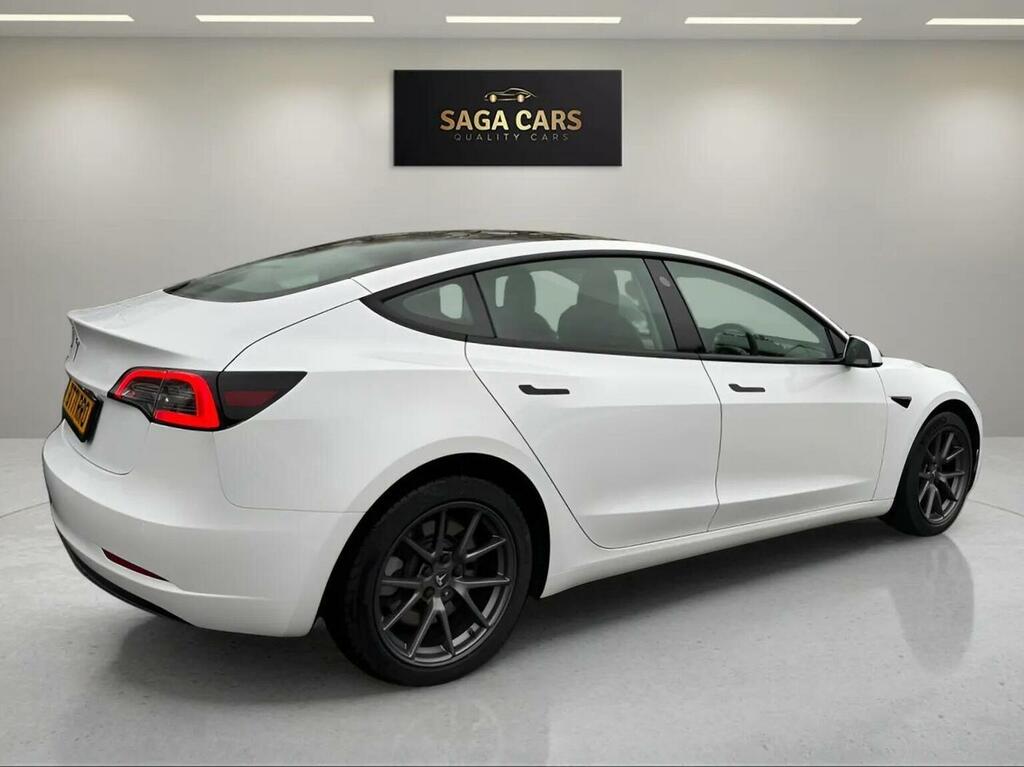 Tesla Model 3 Standard Range Plus Rwd 202171 BT71RRO White #4