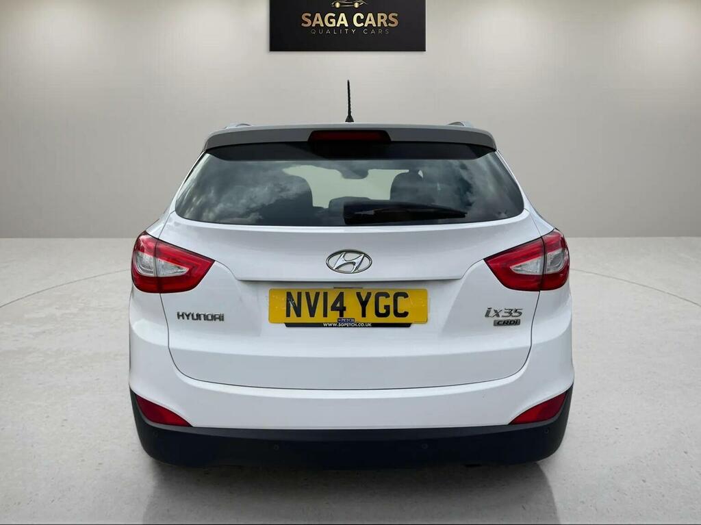 Hyundai Ix35 1.7 Crdi Go Euro 5 201414 NV14YGC White #6