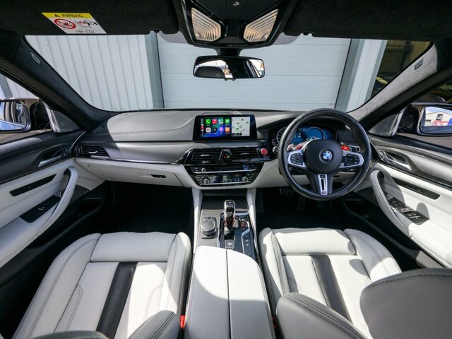 BMW M5 2019 4.4 V8 Gpf Saloon Steptronic Xdriv Black #3