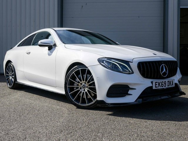 Mercedes-Benz E Class 2019 2.0 E350 Amg Line Coupe G-tronic White