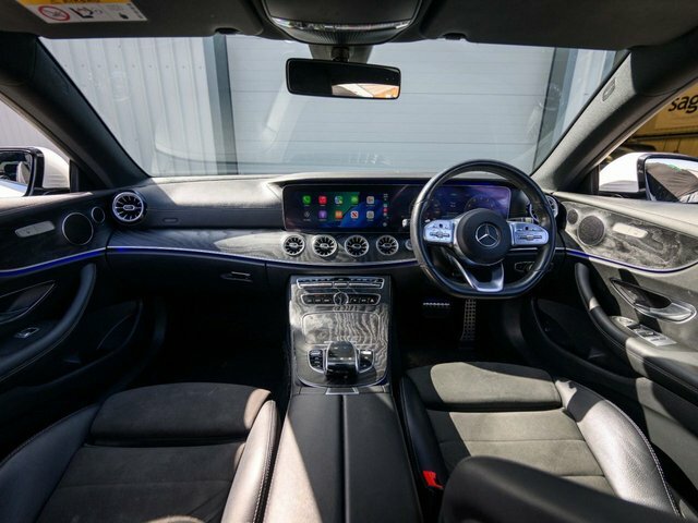 Mercedes-Benz E Class 2019 2.0 E350 Amg Line Coupe G-tronic EK69DKA White #3