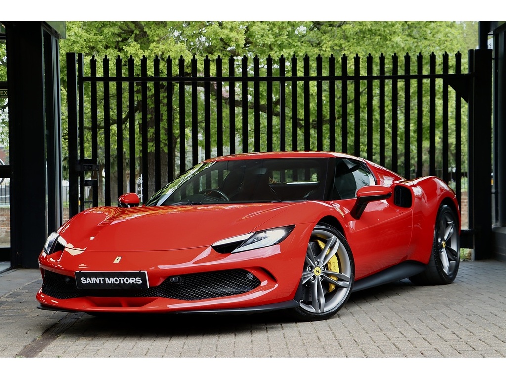 Ferrari 296 GTB 3.0T V6 7.45Kwh Coupe Plug-in Hybrid F1 Red