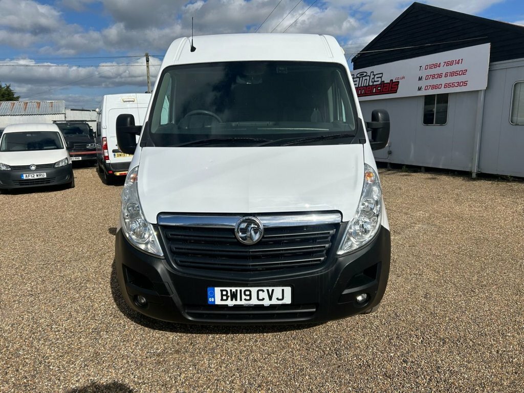 Vauxhall Movano 2.3L Null BW19CVJ White #4