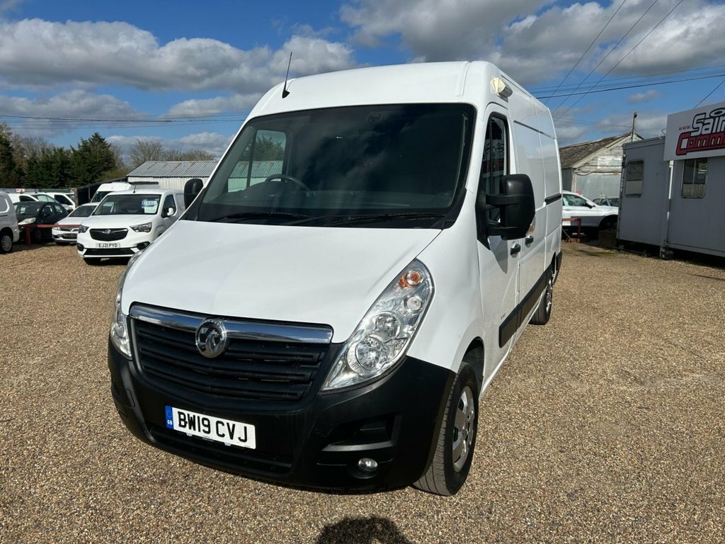 Vauxhall Movano 2.3L Null BW19CVJ White #3
