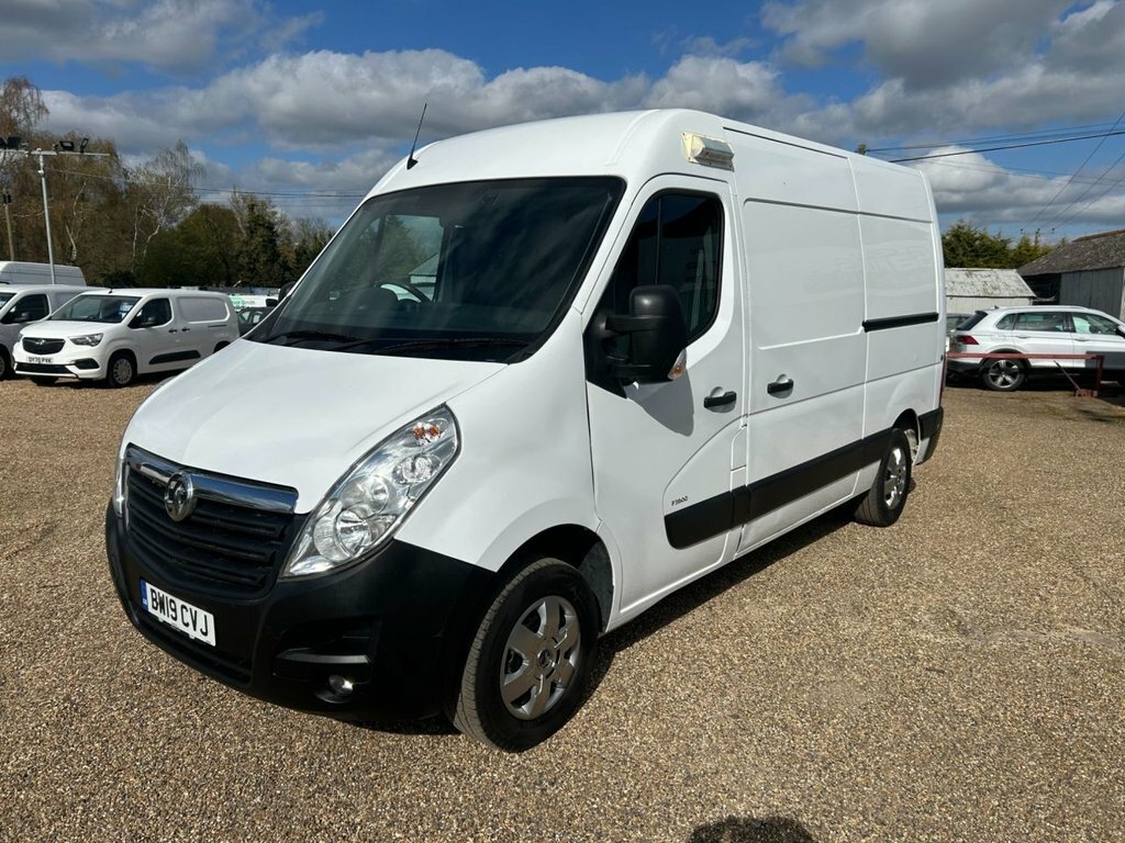 Vauxhall Movano 2.3L Null BW19CVJ White #2
