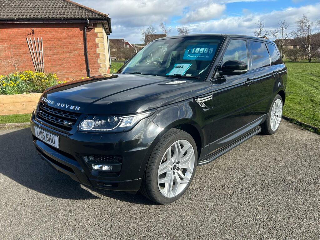 Land Rover Range Rover Sport Suv 3.0 Sd V6 Hse Dynamic 4Wd Euro 6 Ss LH15BHU Black #3