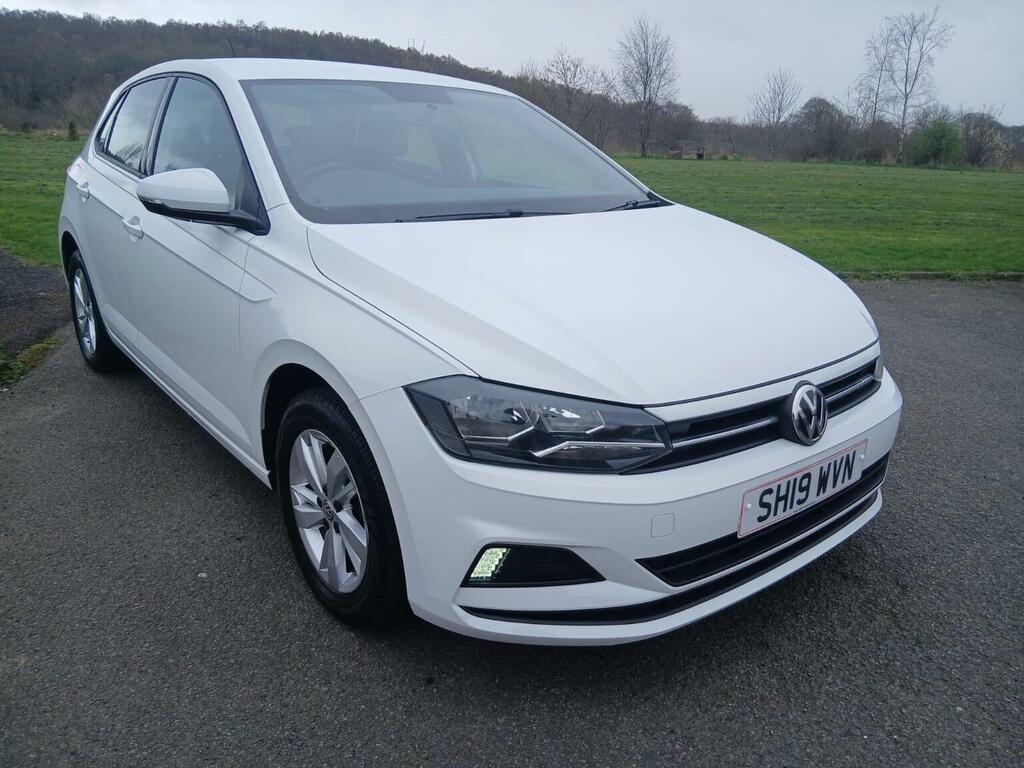 Volkswagen Polo Hatchback 1.0 Evo Se Euro 6 Ss 201919 White