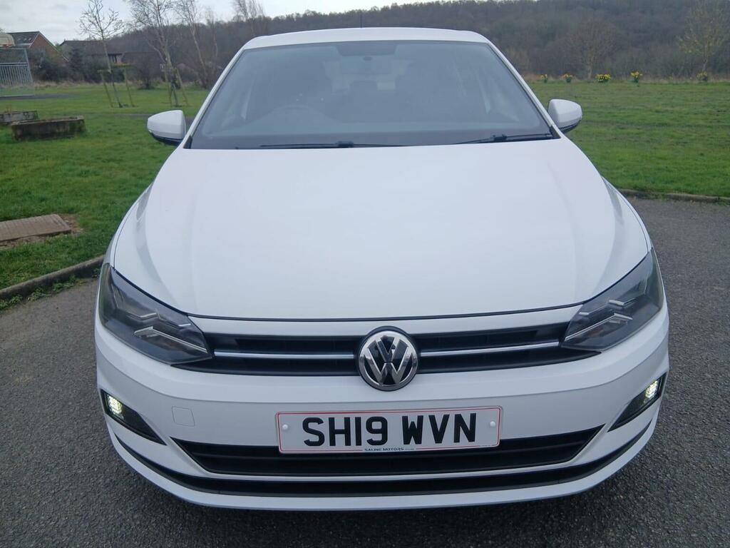 Volkswagen Polo Hatchback 1.0 Evo Se Euro 6 Ss 201919 SH19WVM White #2