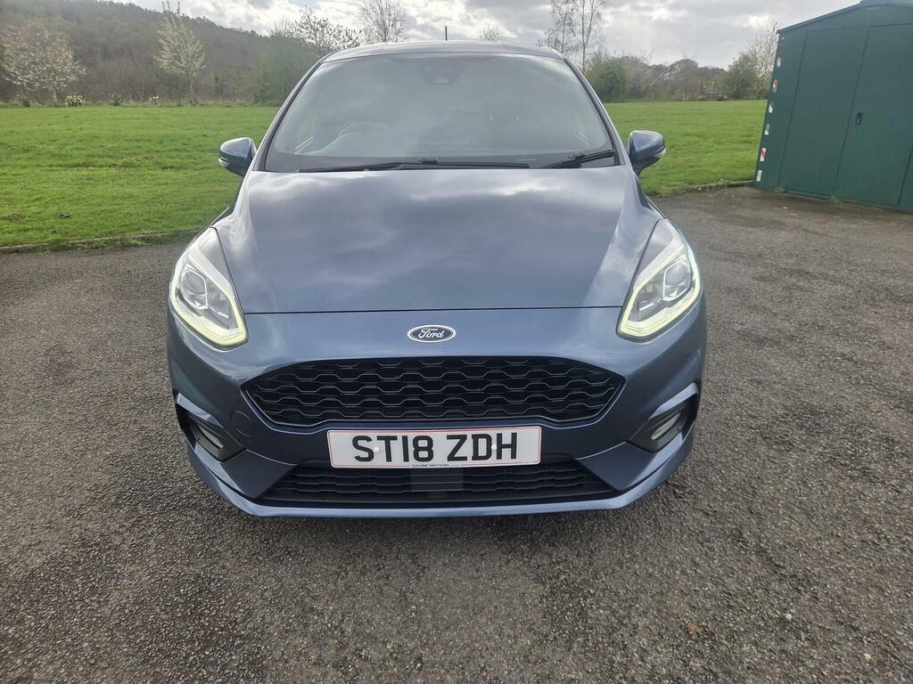 Ford Fiesta Hatchback 1.0T Ecoboost St-line Euro 6 Ss ST18ZDH Blue #2