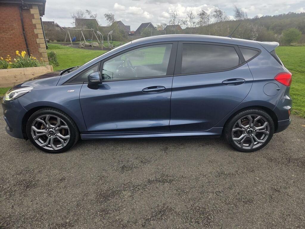 Ford Fiesta Hatchback 1.0T Ecoboost St-line Euro 6 Ss ST18ZDH Blue #4