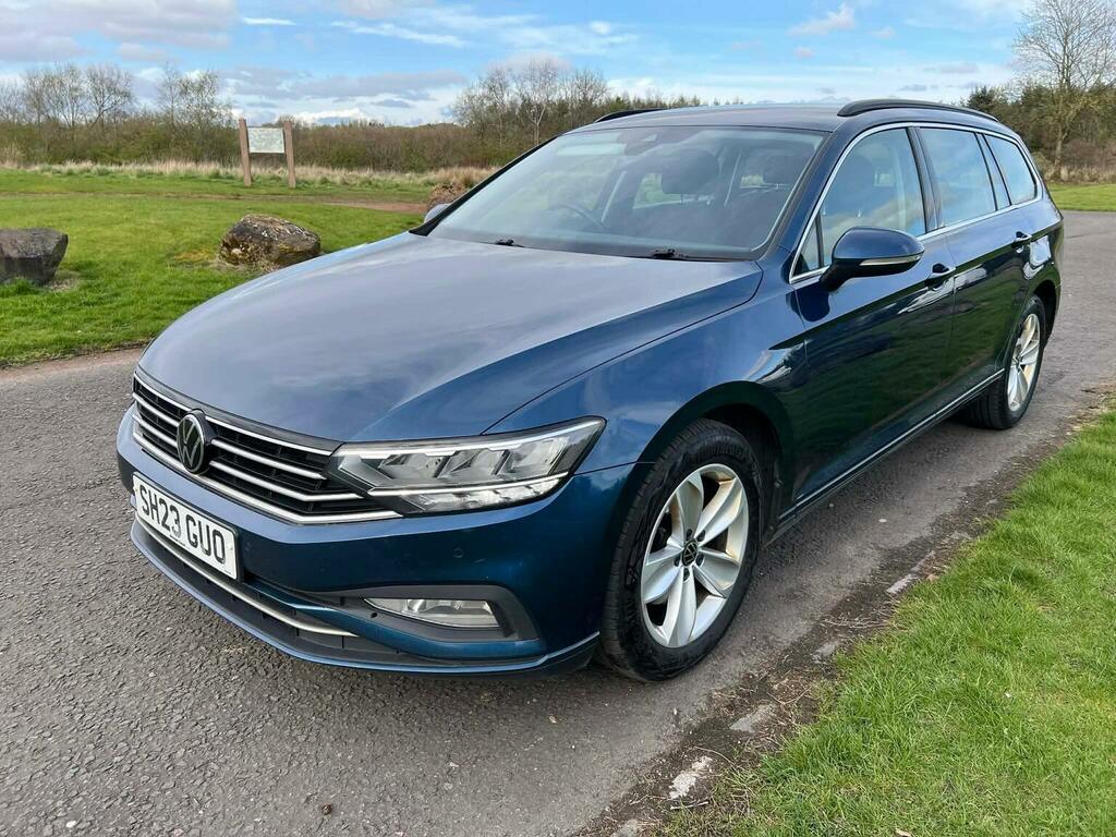 Volkswagen Passat Estate 2.0 Tdi Evo Se Nav Dsg Euro 6 Ss 20 SH23GUO Blue #4