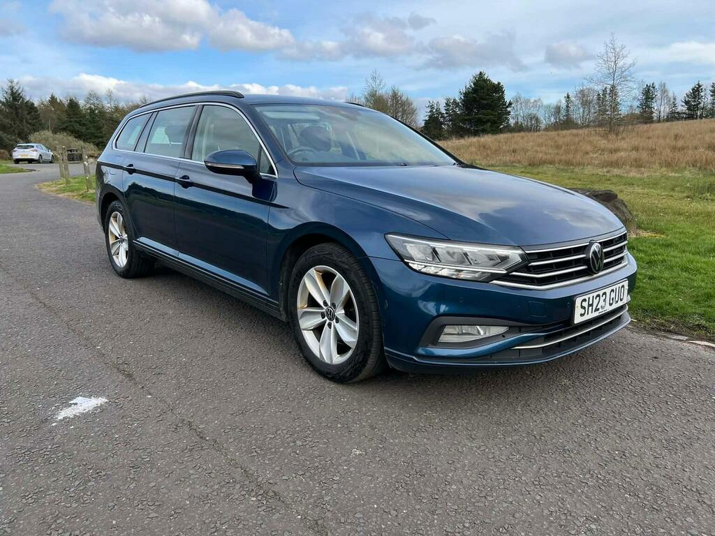 Volkswagen Passat Estate 2.0 Tdi Evo Se Nav Dsg Euro 6 Ss 20 SH23GUO Blue #3
