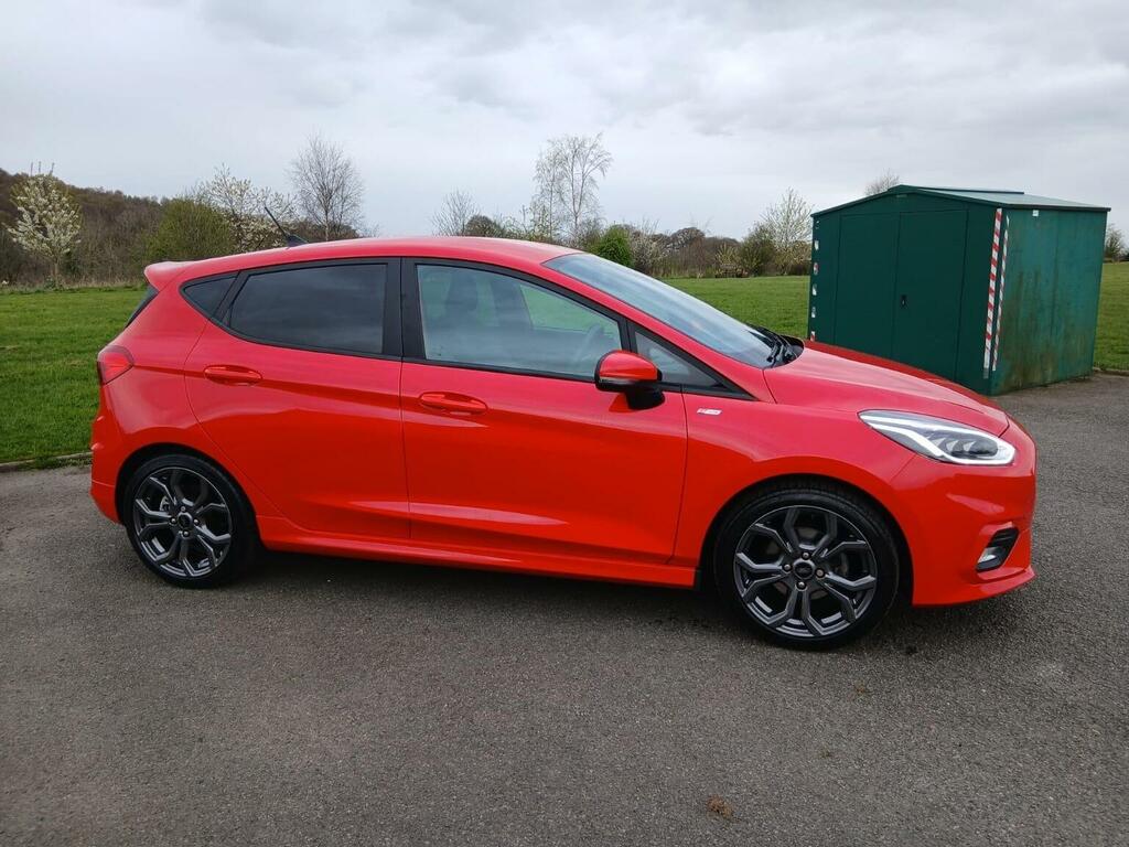 Ford Fiesta Hatchback 1.0T Ecoboost St-line X Euro 6 Ss EJ69UZF Red #3