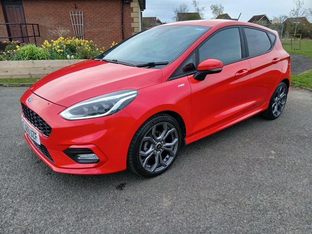 Ford Fiesta Hatchback 1.0T Ecoboost St-line X Euro 6 Ss EJ69UZF Red #5