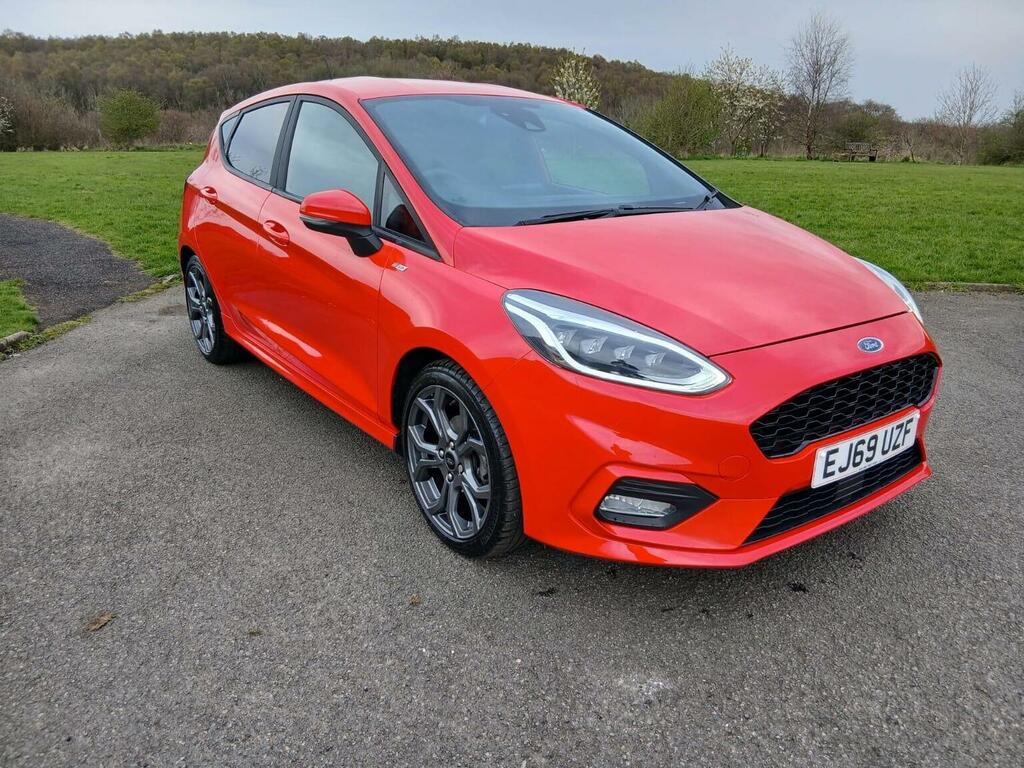 Ford Fiesta Hatchback 1.0T Ecoboost St-line X Euro 6 Ss Red