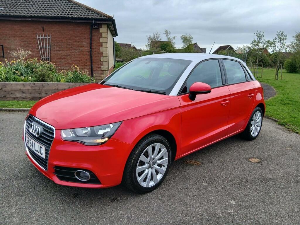 Audi A1 Hatchback 1.4 Tfsi Sport Sportback S Tronic Euro 5 GF64LJC Red #3