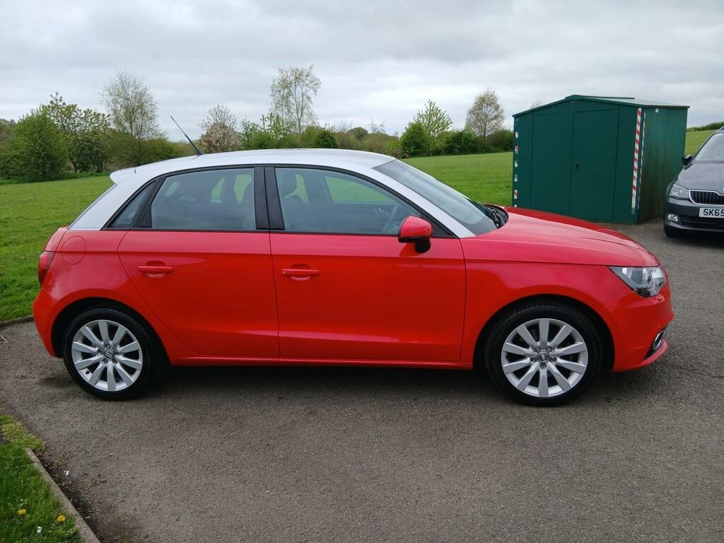 Audi A1 Hatchback 1.4 Tfsi Sport Sportback S Tronic Euro 5 GF64LJC Red #2