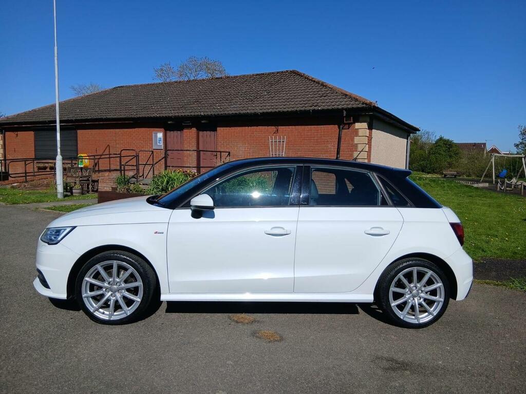 Audi A1 Hatchback 1.4 Tfsi Cod S Line Sportback Euro 6 S SM65OYB White #6