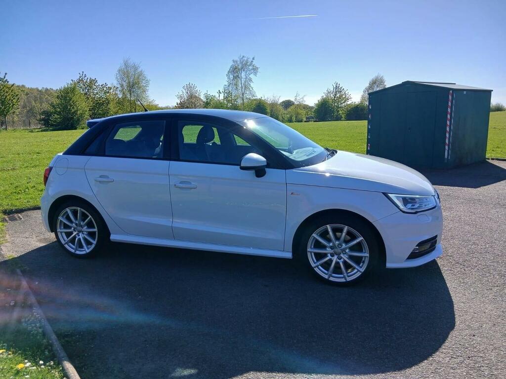 Audi A1 Hatchback 1.4 Tfsi Cod S Line Sportback Euro 6 S SM65OYB White #2