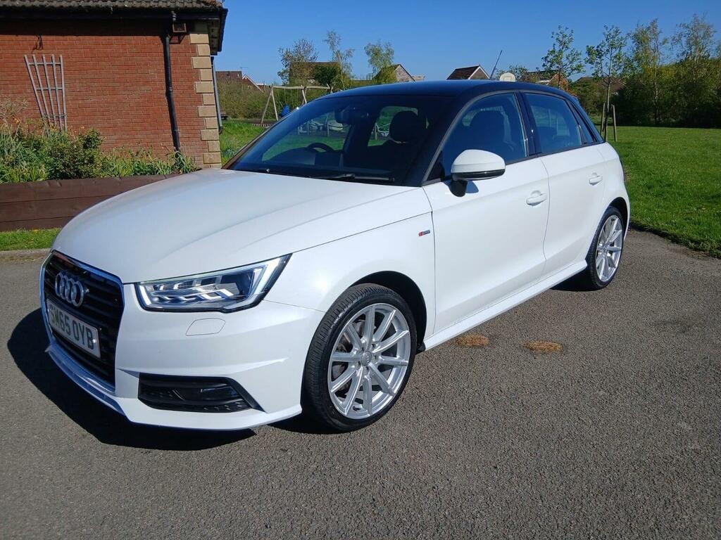 Audi A1 Hatchback 1.4 Tfsi Cod S Line Sportback Euro 6 S SM65OYB White #4