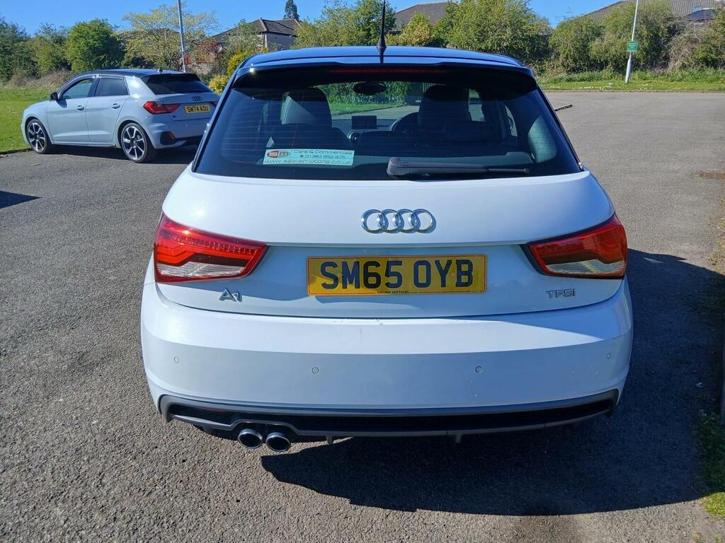 Audi A1 Hatchback 1.4 Tfsi Cod S Line Sportback Euro 6 S SM65OYB White #5