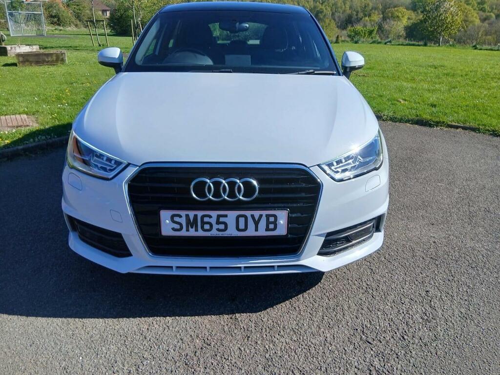 Audi A1 Hatchback 1.4 Tfsi Cod S Line Sportback Euro 6 S SM65OYB White #3