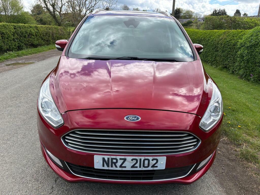 Ford Galaxy 2.0 Tdci Titanium X Euro 6 S S NRZ2102 Red #2