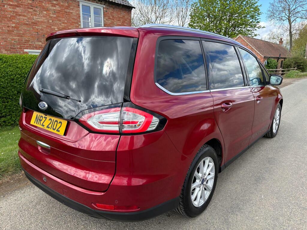 Ford Galaxy 2.0 Tdci Titanium X Euro 6 S S NRZ2102 Red #4