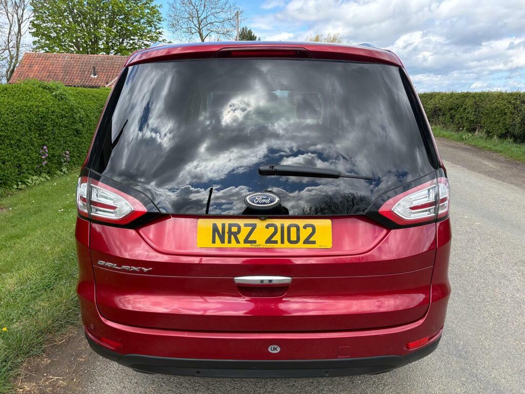 Ford Galaxy 2.0 Tdci Titanium X Euro 6 S S NRZ2102 Red #5