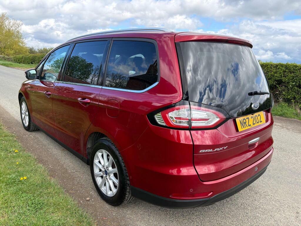 Ford Galaxy 2.0 Tdci Titanium X Euro 6 S S NRZ2102 Red #6