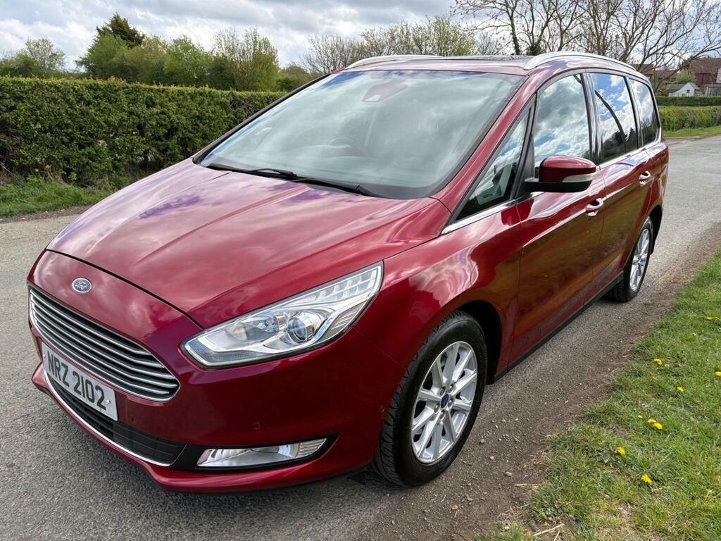 Ford Galaxy 2.0 Tdci Titanium X Euro 6 S S NRZ2102 Red #3