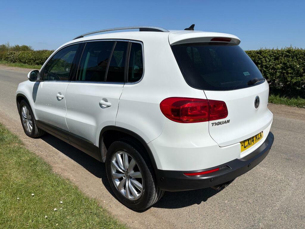 Volkswagen Tiguan 2.0 Tdi Bluemotion Tech Match 2Wd Euro 5 S S CX14KLA White #4