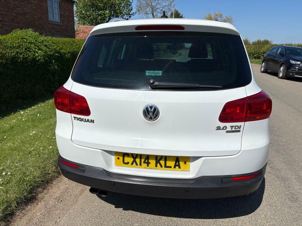 Volkswagen Tiguan 2.0 Tdi Bluemotion Tech Match 2Wd Euro 5 S S CX14KLA White #5
