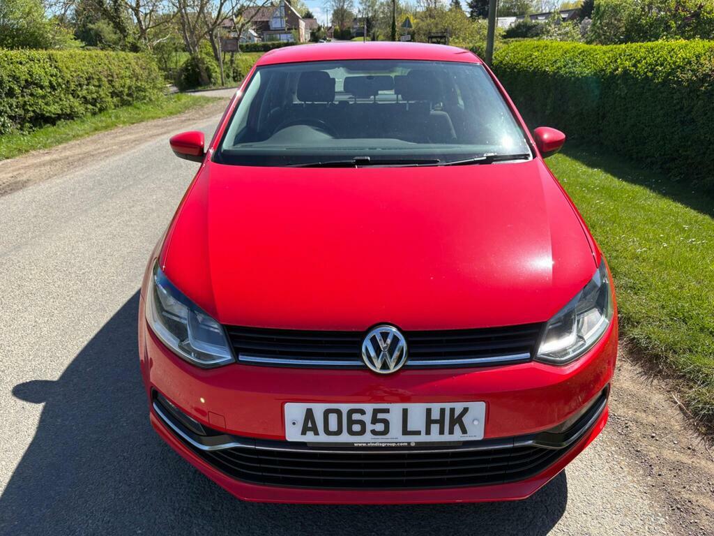 Volkswagen Polo 1.0 Bluemotion Tech Se Euro 6 S S A065LHK Red #2