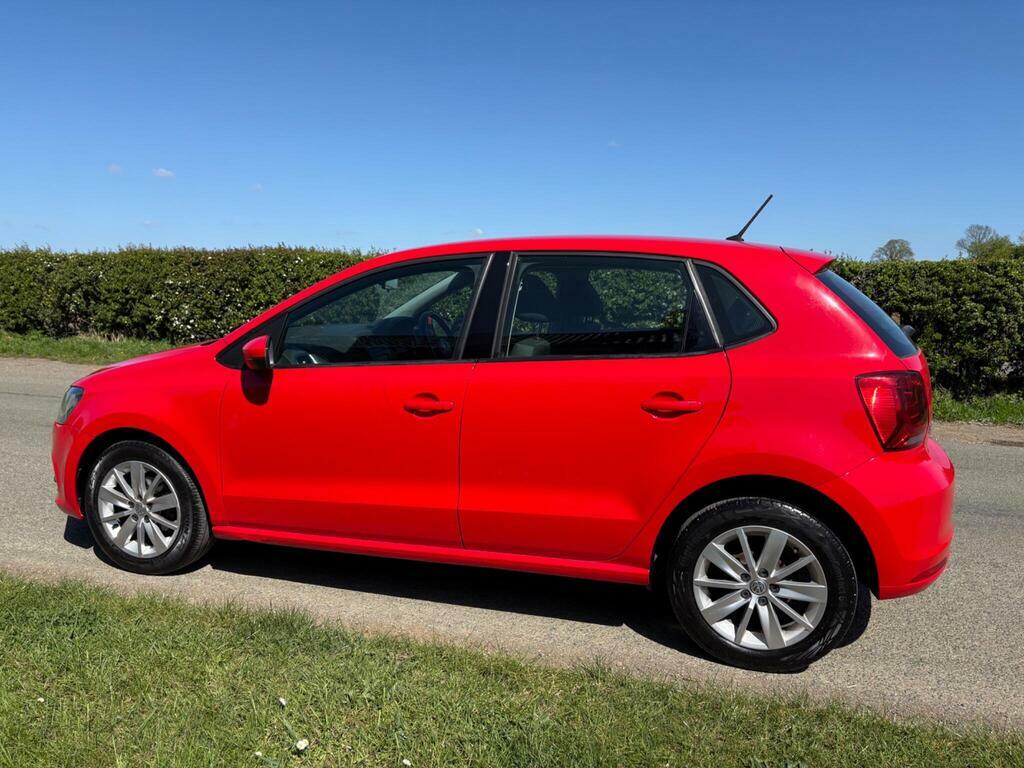 Volkswagen Polo 1.0 Bluemotion Tech Se Euro 6 S S A065LHK Red #6