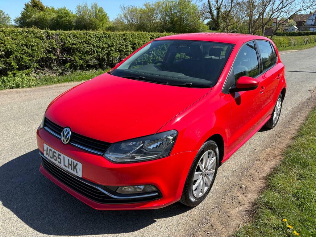 Volkswagen Polo 1.0 Bluemotion Tech Se Euro 6 S S A065LHK Red #3