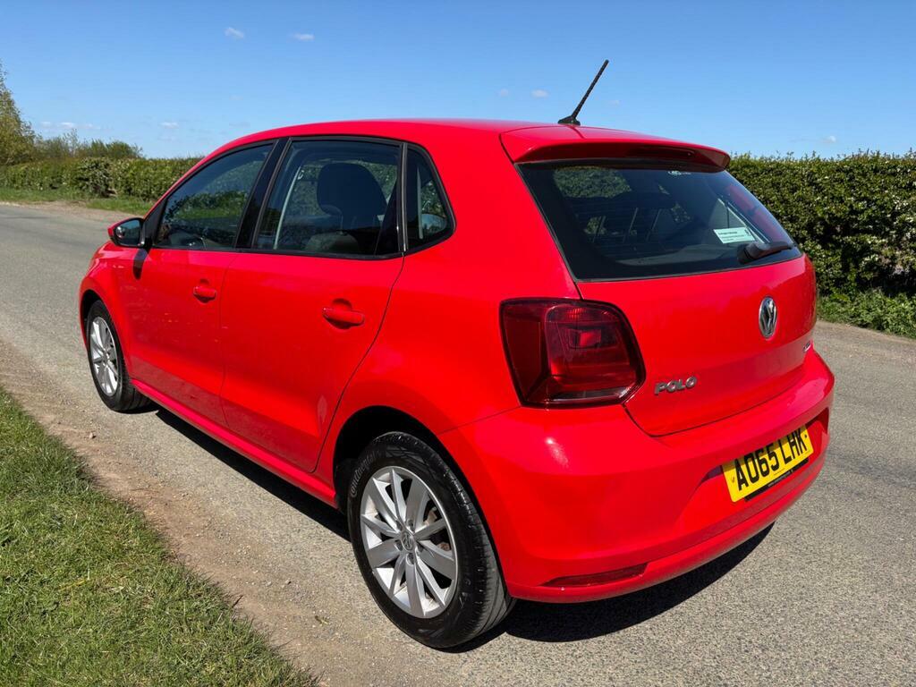 Volkswagen Polo 1.0 Bluemotion Tech Se Euro 6 S S A065LHK Red #5